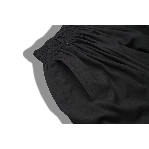 NO ID.（ノーアイディー） SALE セール パンツ NO ID. BLACK ギャザー