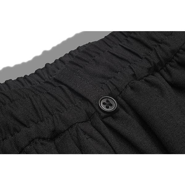 NO ID.（ノーアイディー） SALE セール パンツ NO ID. BLACK ギャザー