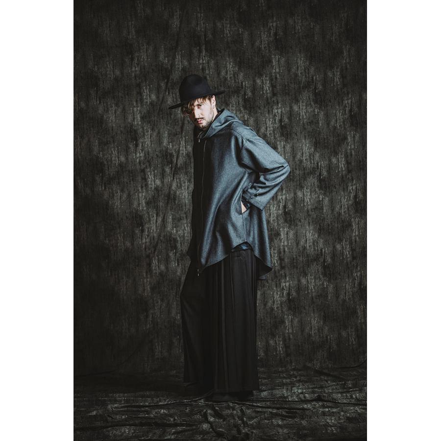 NO ID.（ノーアイディー） コート NO ID. BLACK インバーテッドタック