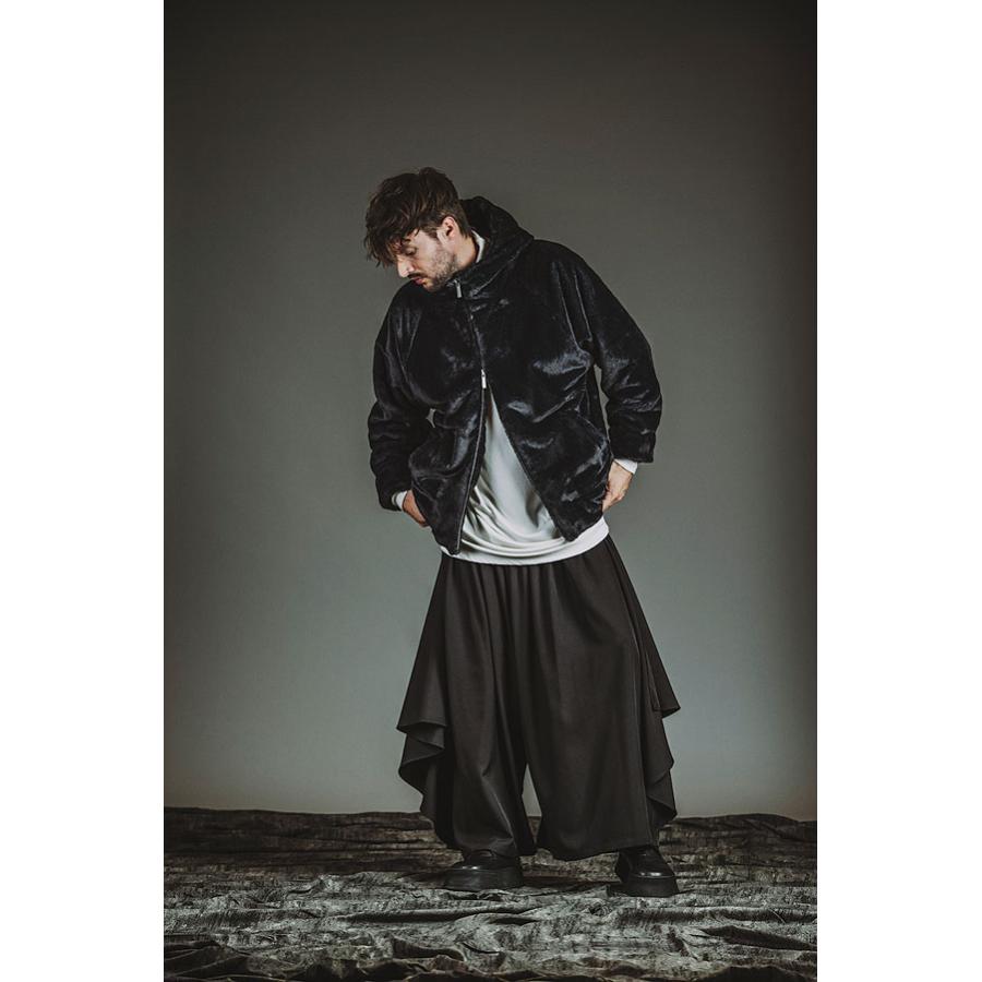 NO ID.（ノーアイディー） SALE セール パンツ NO ID. BLACK ギャザー