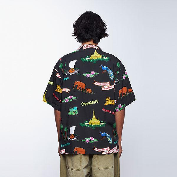 30％OFF SALE セール Liberaiders リベレイダース RAYON ALOHA SHIRT メンズ シャツ 半袖 総柄シャツ atftps SALE セール リベレイダース シャツ Liberaiders RAYON ALOHA SHIRT