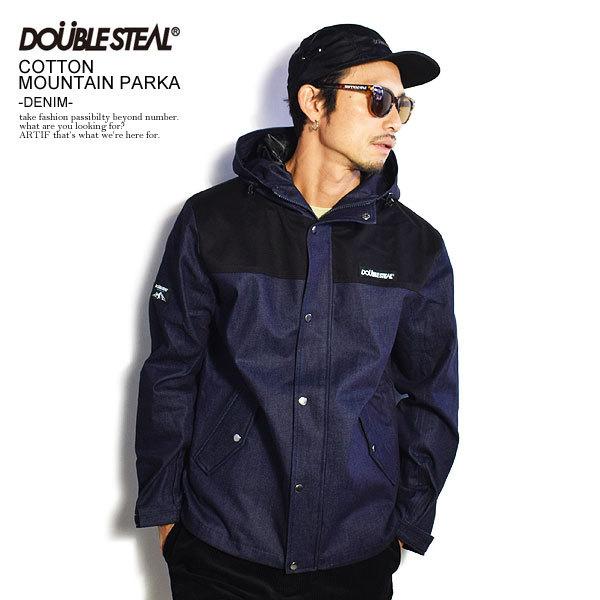 絶対一番安い ダブルスティール マウンテンパーカー Double Steal Cotton Mountain Parka Denim 新作モデル Dev Bioalternativa Pt