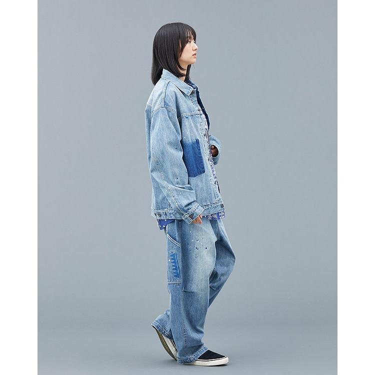 Liberators リベレイダース ジャケット デニムブルー LIBERAIDERS FLAG DENIM JACKET HARD WASH （リべレイダーズ フラッグ