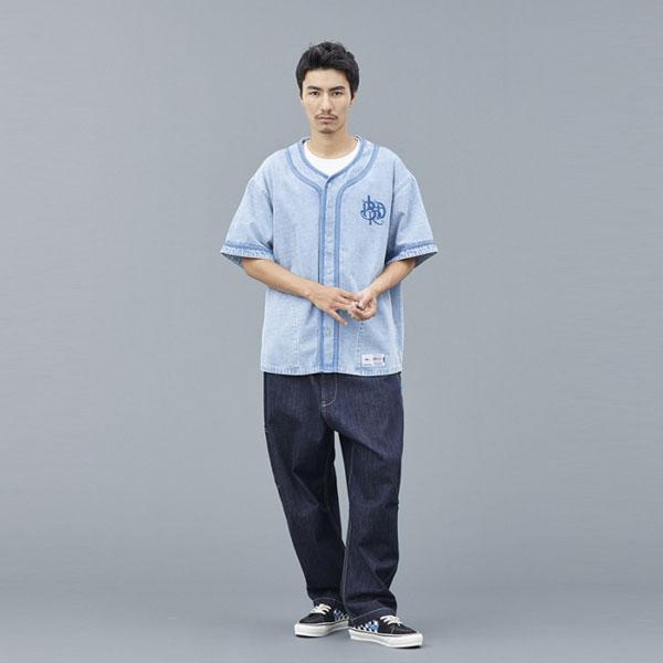 SALE セール リベレイダース シャツ Liberaiders DENIM BASEBALL SHIRT