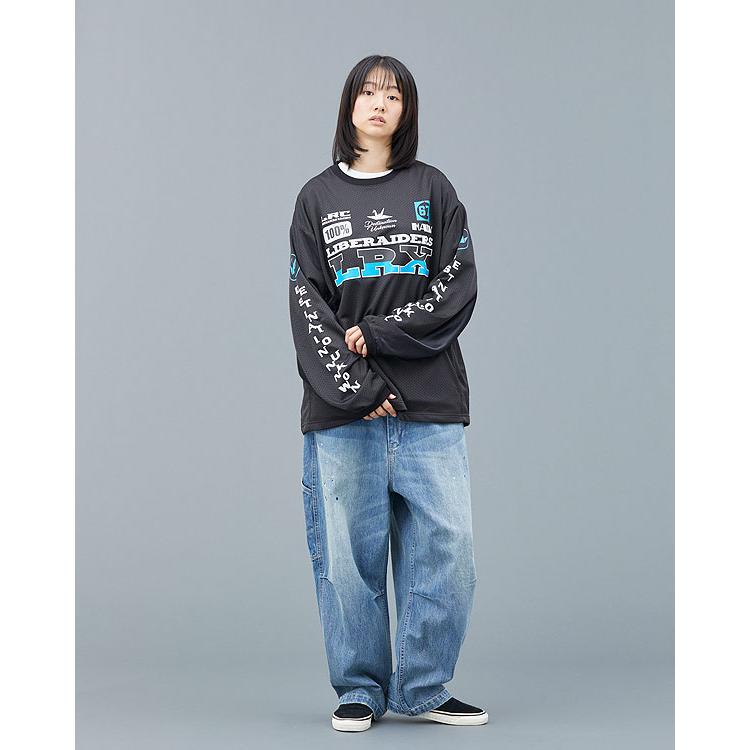 リベレイダース Tシャツ Liberaiders LR RACING L/S TEE メンズ 長袖T