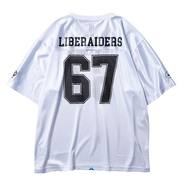 リベレイダース Tシャツ Liberaiders LIBERAIDERS FOOTBALL TEE メンズ 