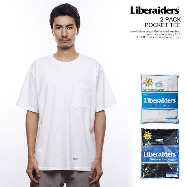 リベレイダース Tシャツ Liberaiders 2-PACK POCKET TEE 736272601