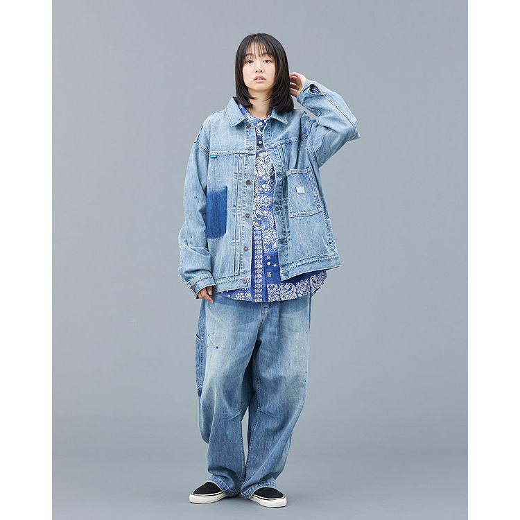 リベレイダース DENIM SARROUEL PANTS パンツ デニムパンツ Liberaiders（リベレイダース）の「Liberaiders/リベレイダース DENIM