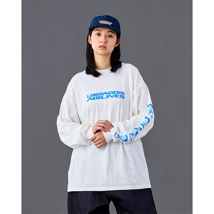SALE セール リベレイダース Tシャツ Liberaiders AIRLINE L/S TEE