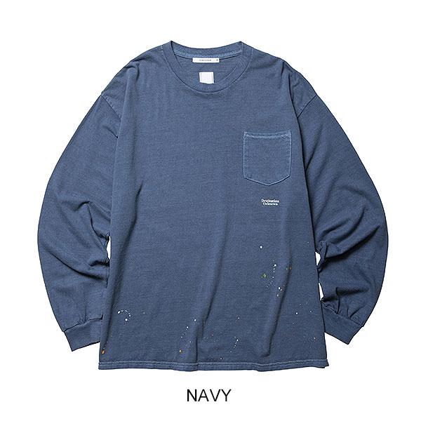 リベレイダース Tシャツ Liberaiders PAINT SPLATTER L/S TEE メンズ