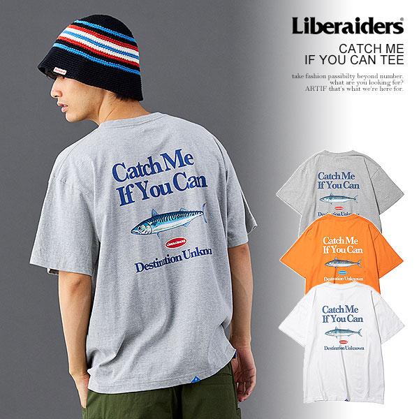 SALE セール リベレイダース Tシャツ Liberaiders CATCH ME IF YOU CAN