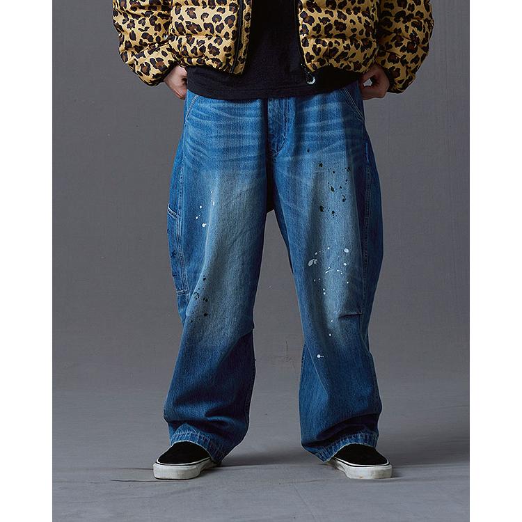 リベレイダース パンツ Liberaiders DENIM SARROUEL PAINTER PANTS