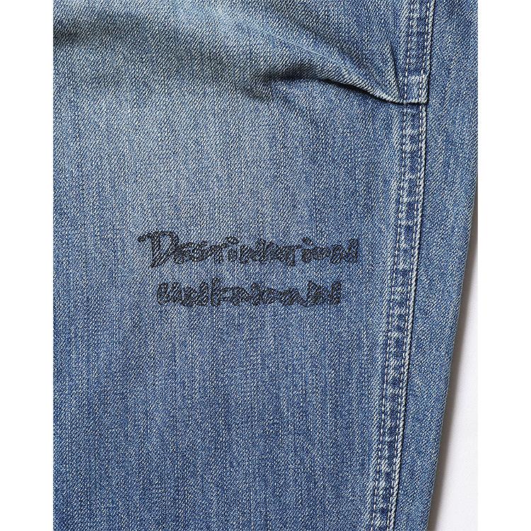 リベレイダース パンツ Liberaiders DAMAGED DENIM SARROUEL PANTS メンズ デニムパンツ サルエルデニム 送料無料 ストリートの画像