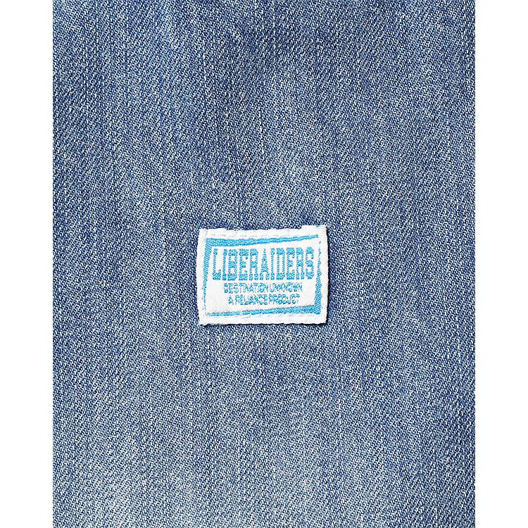 リベレイダース パンツ Liberaiders DAMAGED DENIM SARROUEL PANTS メンズ デニムパンツ サルエルデニム 送料無料 ストリートの画像