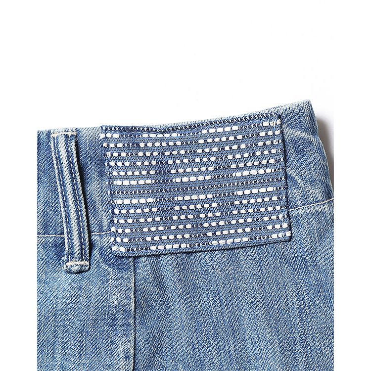 リベレイダース パンツ Liberaiders DAMAGED DENIM SARROUEL PANTS メンズ デニムパンツ サルエルデニム 送料無料 ストリートの画像