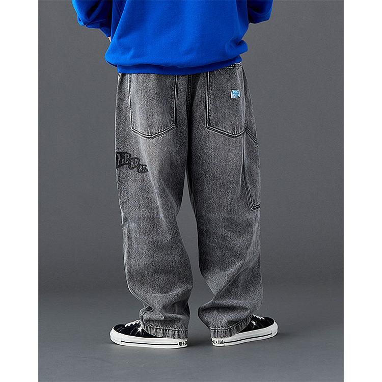 リベレイダース パンツ Liberaiders DAMAGED DENIM SARROUEL PANTS