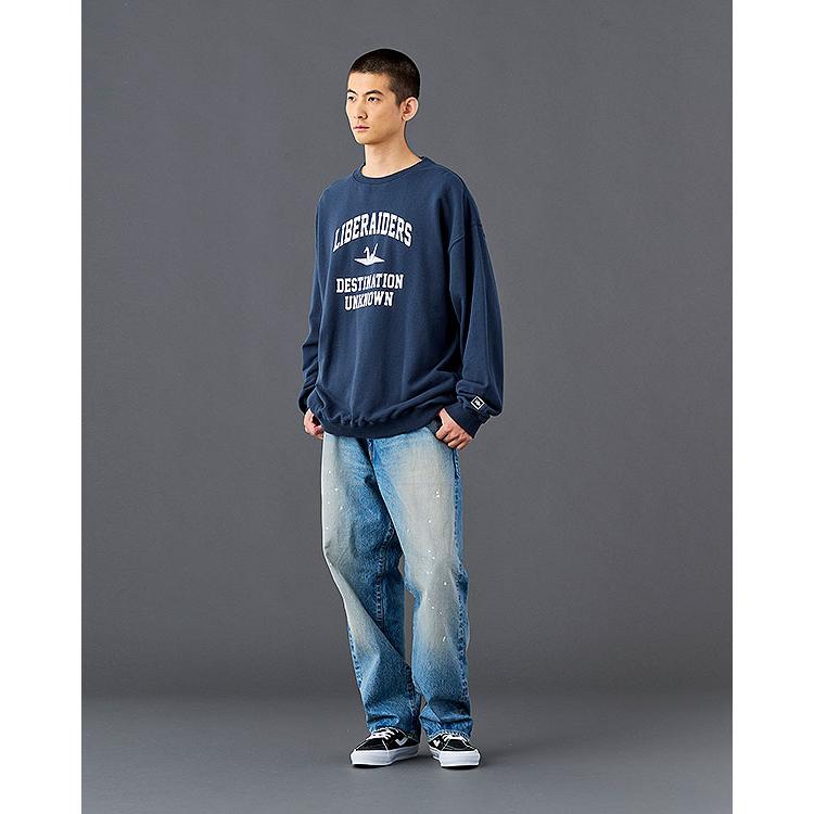 リベレイダース パンツ Liberaiders LR LOOSE FIT DENIM PANTS HW デニムパンツ セルビッジデニム ハードウォッシュ 送料無料の画像