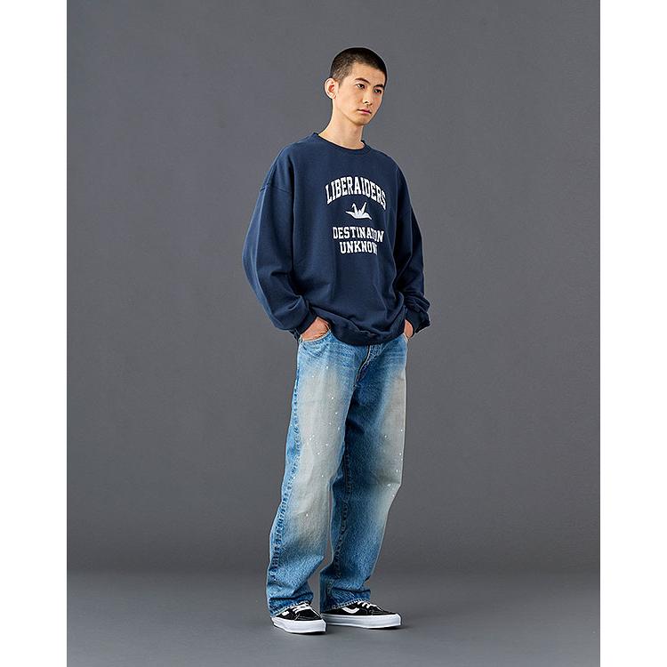 リベレイダース パンツ Liberaiders LR LOOSE FIT DENIM PANTS HW デニムパンツ セルビッジデニム ハードウォッシュ 送料無料の画像