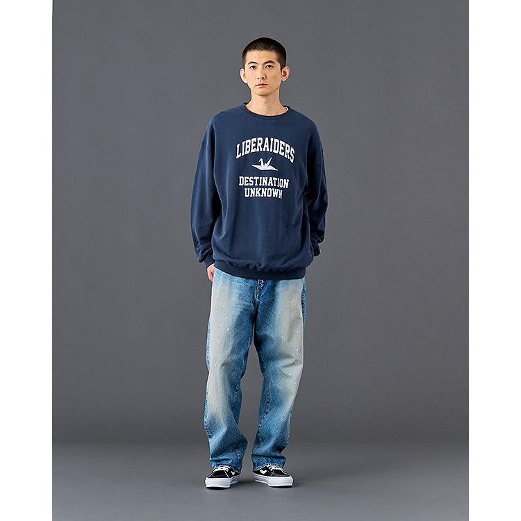 リベレイダース パンツ Liberaiders LR LOOSE FIT DENIM PANTS HW デニムパンツ セルビッジデニム ハードウォッシュ 送料無料の画像
