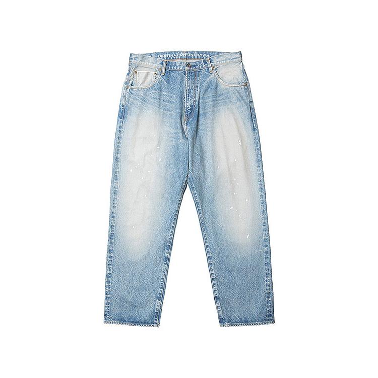 リベレイダース パンツ Liberaiders LR LOOSE FIT DENIM PANTS HW デニムパンツ セルビッジデニム ハードウォッシュ 送料無料の画像