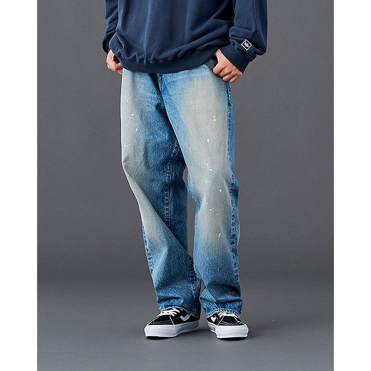 リベレイダース パンツ Liberaiders LR LOOSE FIT DENIM PANTS HW デニムパンツ セルビッジデニム ハードウォッシュ 送料無料の画像