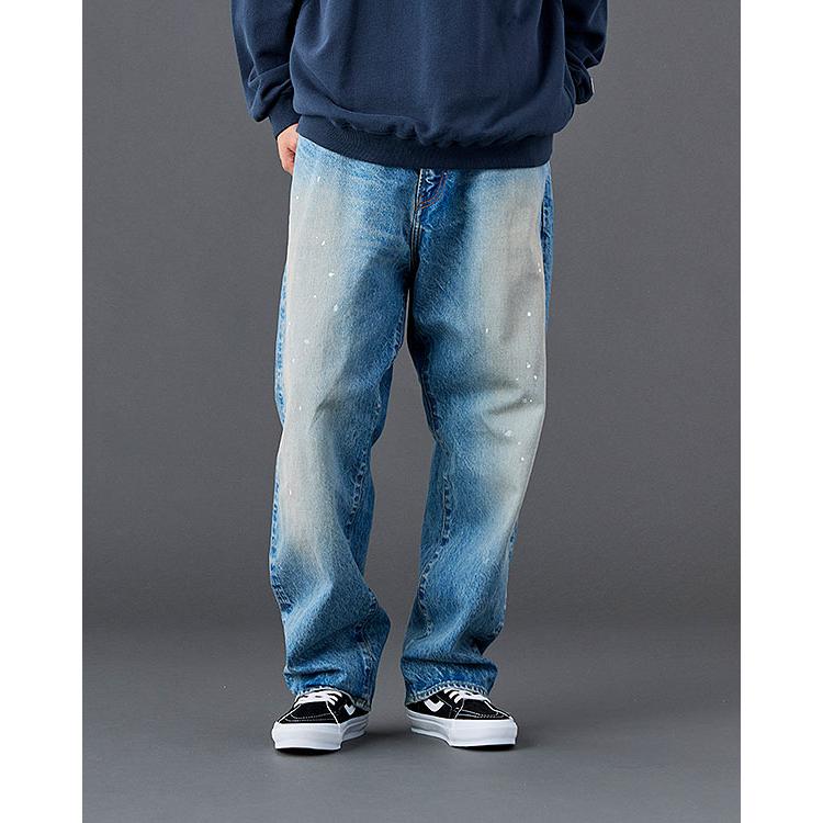 リベレイダース パンツ Liberaiders LR LOOSE FIT DENIM PANTS HW デニムパンツ セルビッジデニム ハードウォッシュ 送料無料の画像