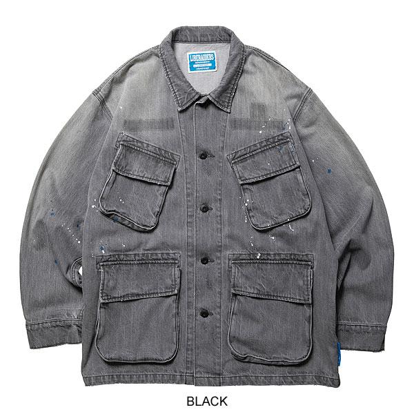 SALE セール リベレイダース ジャケット Liberaiders DENIM COMBAT