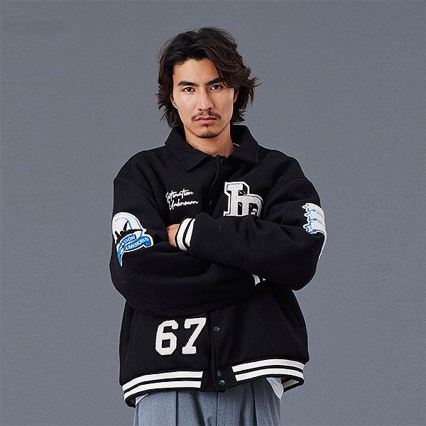 リベレイダース ジャケット Liberaiders LR VARSITY JACKET メンズ