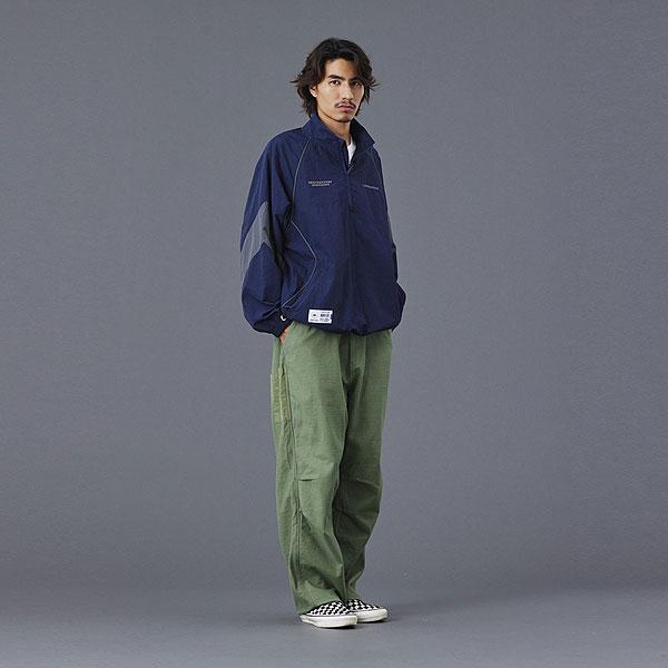 リベレイダース　リップストップ　ナイロンジャケット　オフシーズン値下げ中 リベレイダース ジャケット Liberaiders NYLON HALF ZIP メンズ