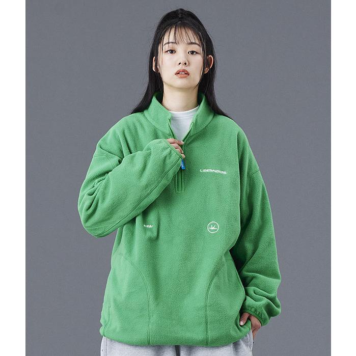 リベレイダース トップス Liberaiders FLEECE HALF ZIP メンズ ハーフ
