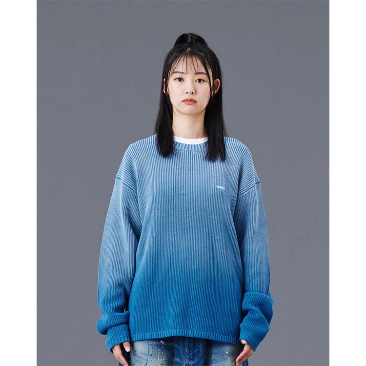 リベレイダース ニット Liberaiders FADE LOW GAUGE KNIT SWEATER