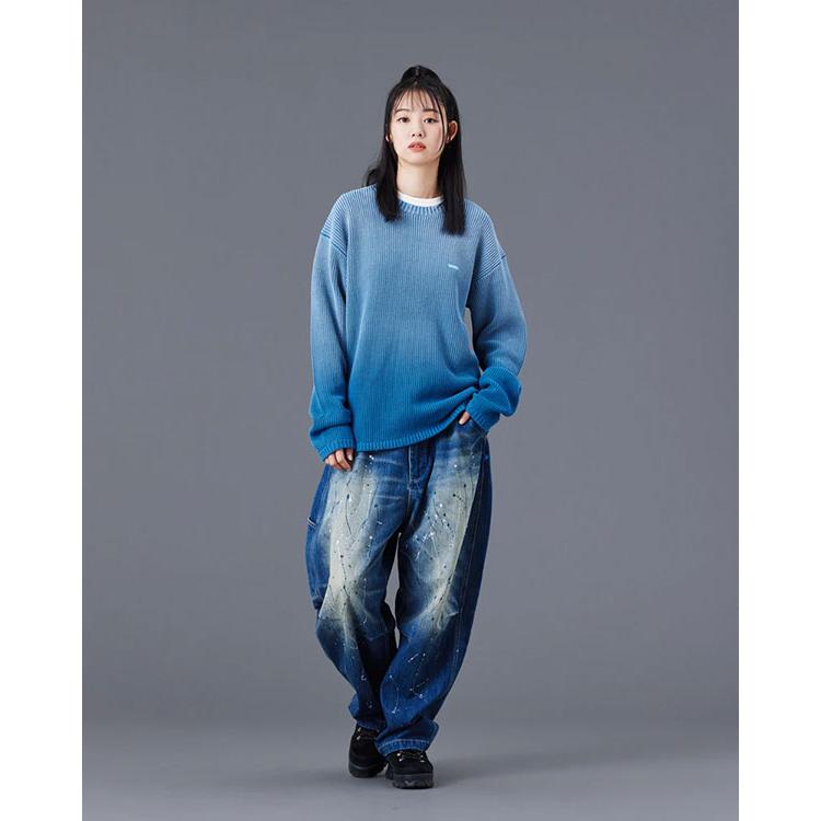 リベレイダース ニット Liberaiders FADE LOW GAUGE KNIT SWEATER