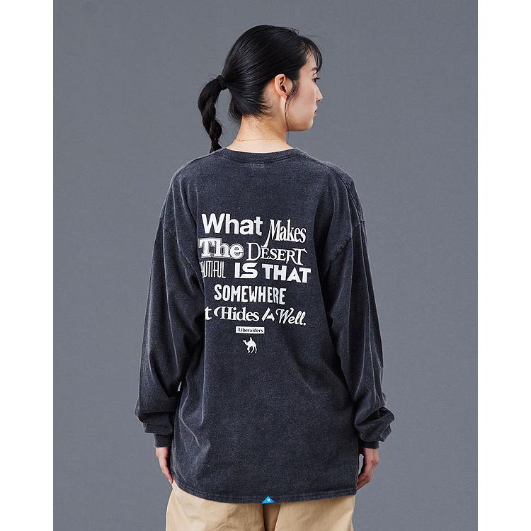 リベレイダース Tシャツ Liberaiders MULTI FONT L/S TEE メンズ 長袖