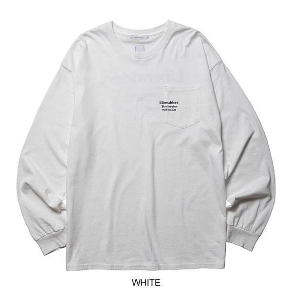 リベレイダース Tシャツ Liberaiders HEADQUARTERS L/S TEE メンズ 