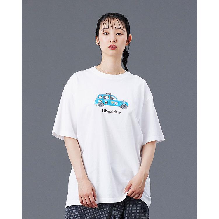 Liberaiders リベレイダース GRAND PRIX TEE メンズ Tシャツ 半袖 ワンウォッシュ加工 送料無料 ストリート atftps リベレイダース Tシャツ Liberaiders GRAND PRIX TEE メンズ 半袖 ワン