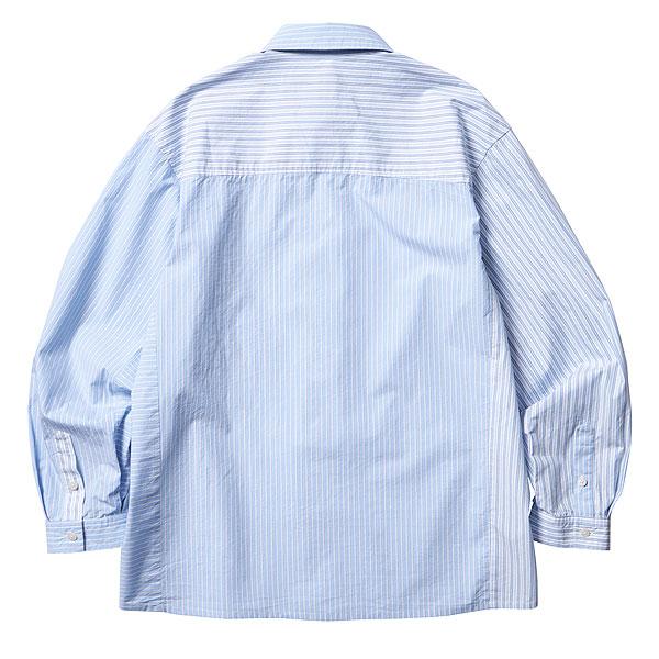 SALE セール リベレイダース シャツ Liberaiders PATCHWORK STRIPE