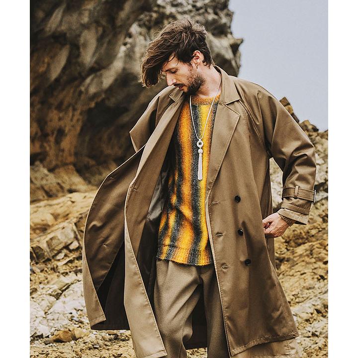 NO ID. ノーアイディー ピーチスキン ダブルブレスト ミリタリコート NO ID.（ノーアイディー） SALE セール コート ダブルブレスト