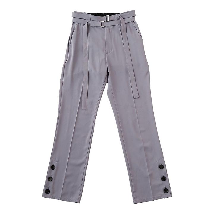 NO ID.（ノーアイディー） SALE セール パンツ ツインベルトストレート