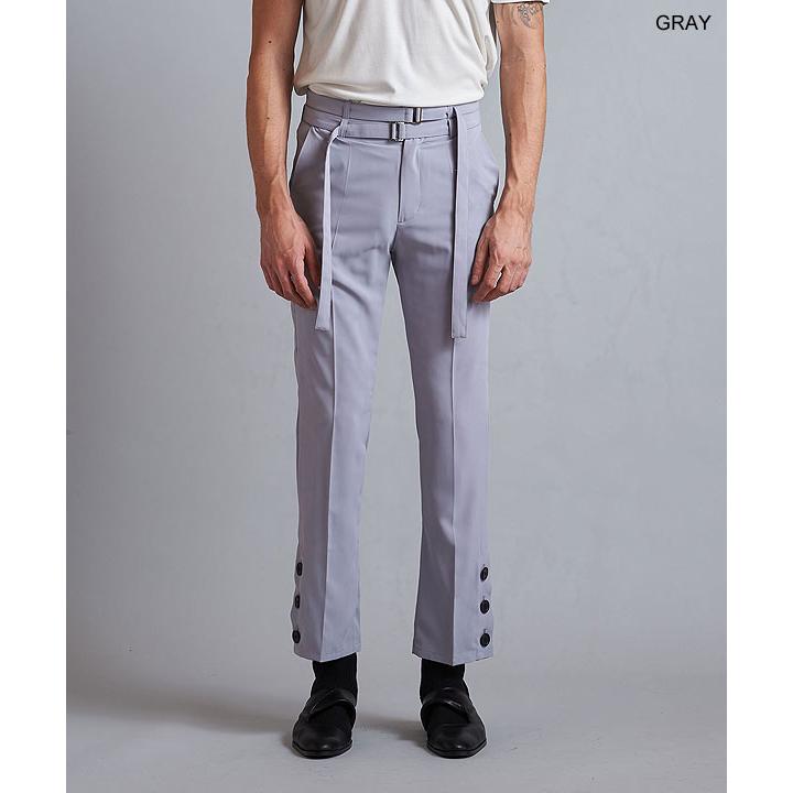 NO ID.（ノーアイディー） SALE セール パンツ ツインベルトストレート