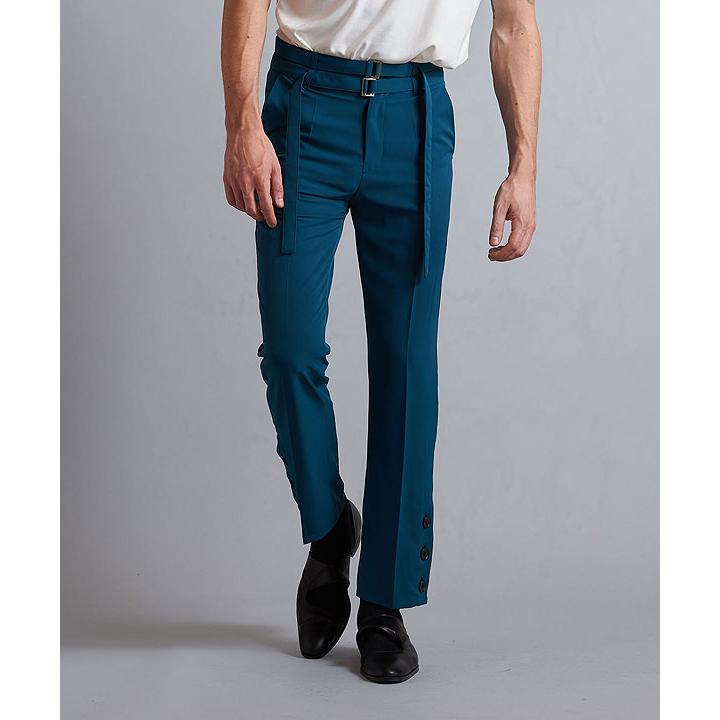 NO ID.（ノーアイディー） SALE セール パンツ ツインベルトストレート