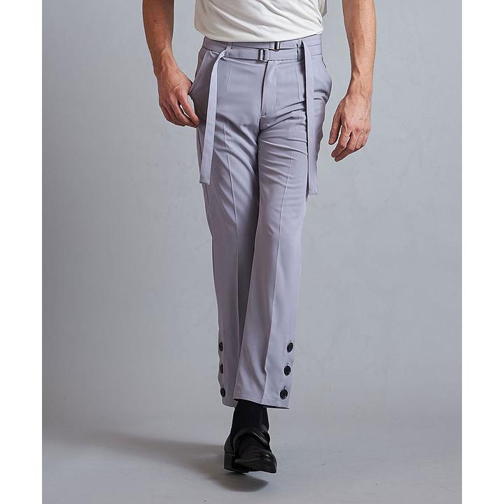NO ID.（ノーアイディー） SALE セール パンツ ツインベルトストレート