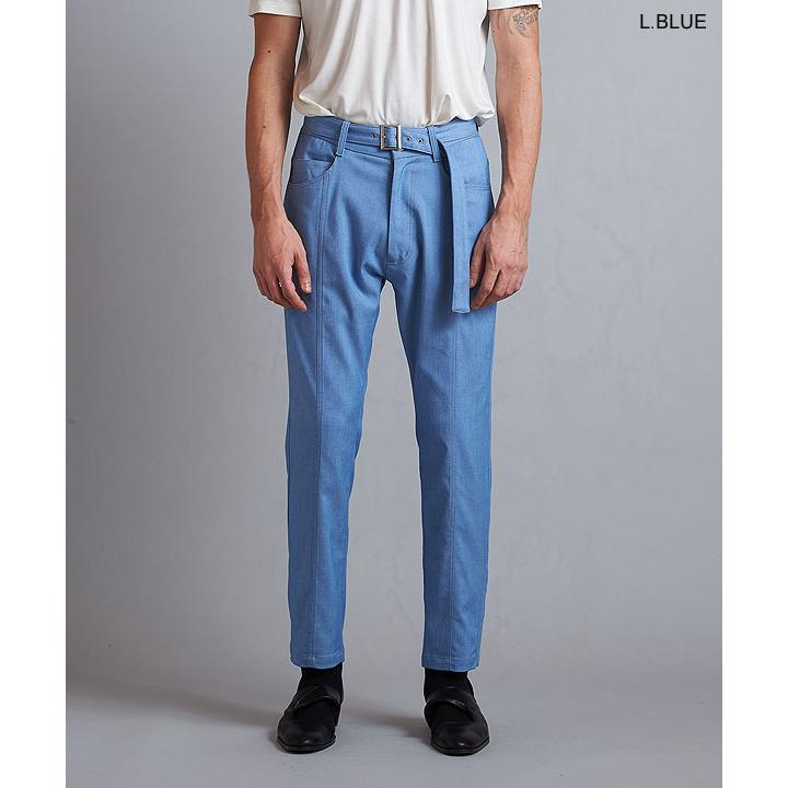 NO ID.（ノーアイディー） SALE セール パンツ ベルテッドルーズ 