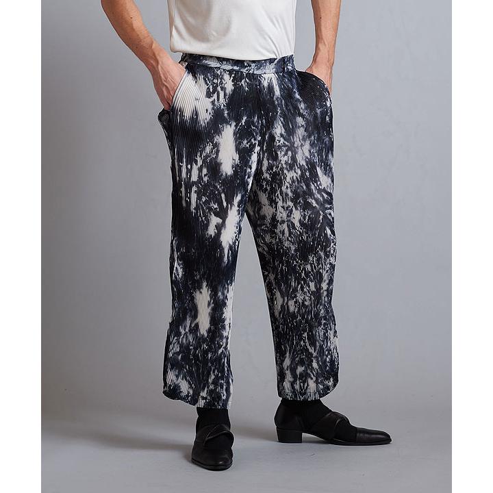 NO ID.（ノーアイディー） SALE セール パンツ イージーワイドプリーツ