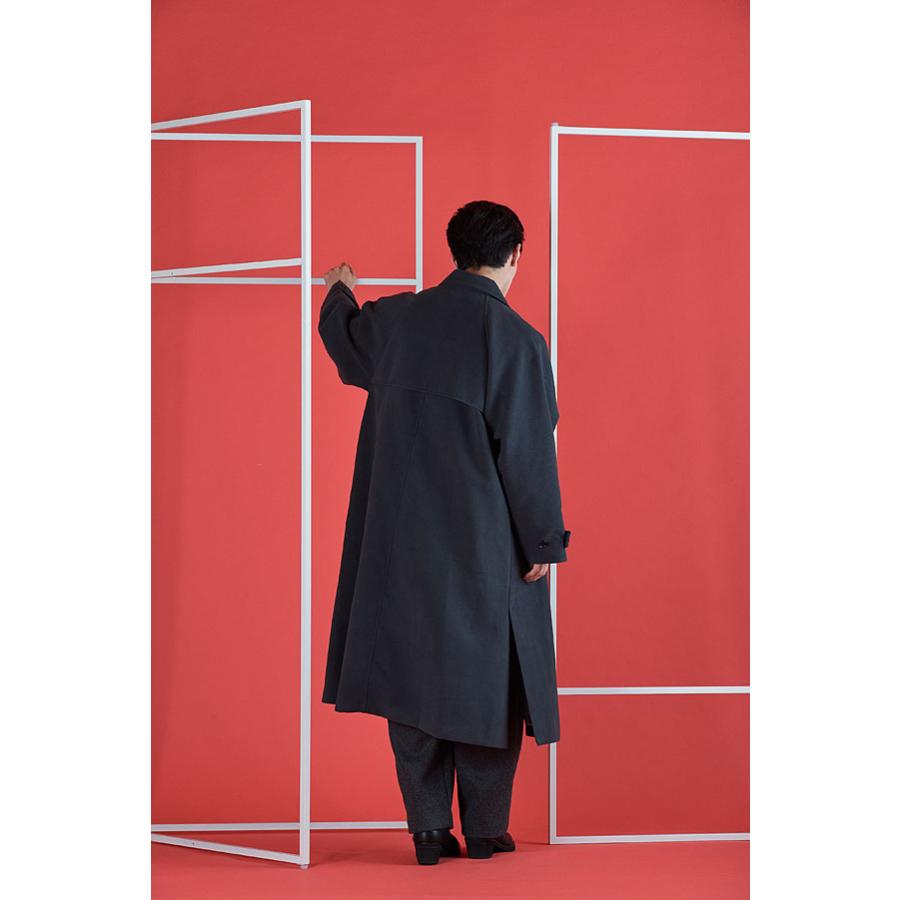 SALE セール ノーアイディー コート NO ID. ダブルブレストBIGロング 