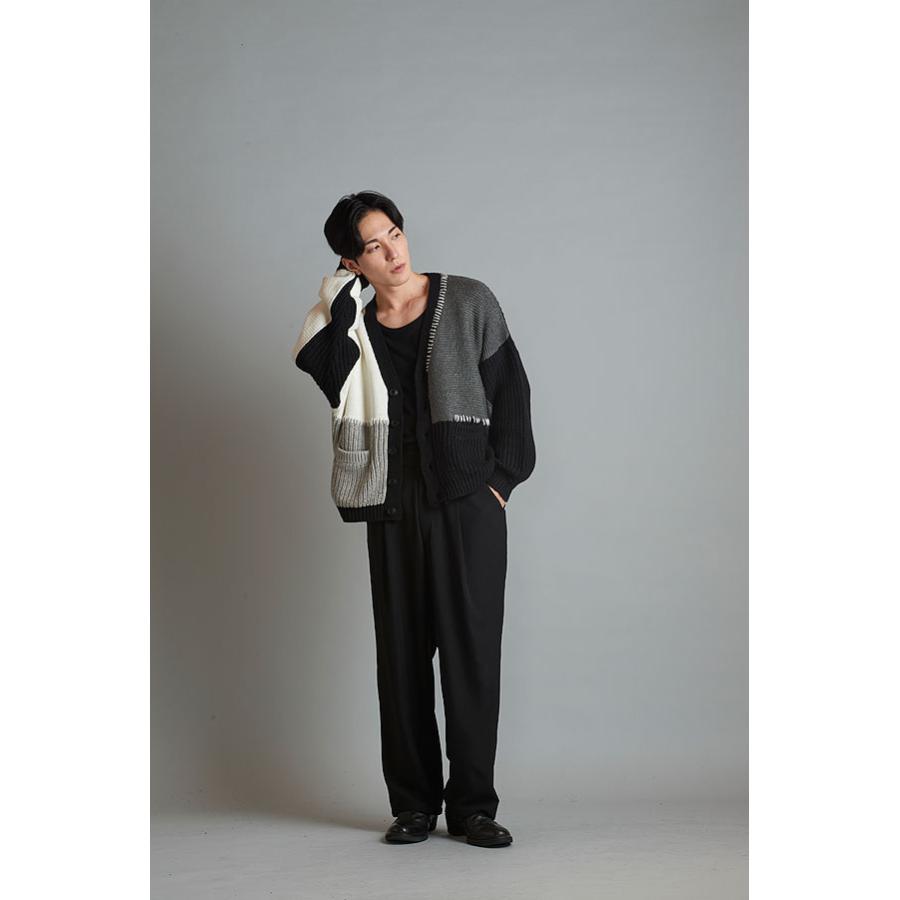 NO ID.（ノーアイディー） SALE セール カーディガン パネル