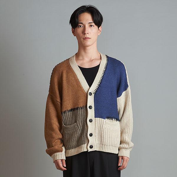 NO ID. SALE セール ノーアイディー カーディガン パネル