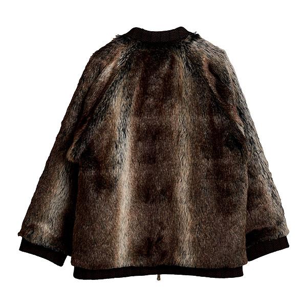 NO ID.（ノーアイディー） SALE セール ジャケット フェイクファー