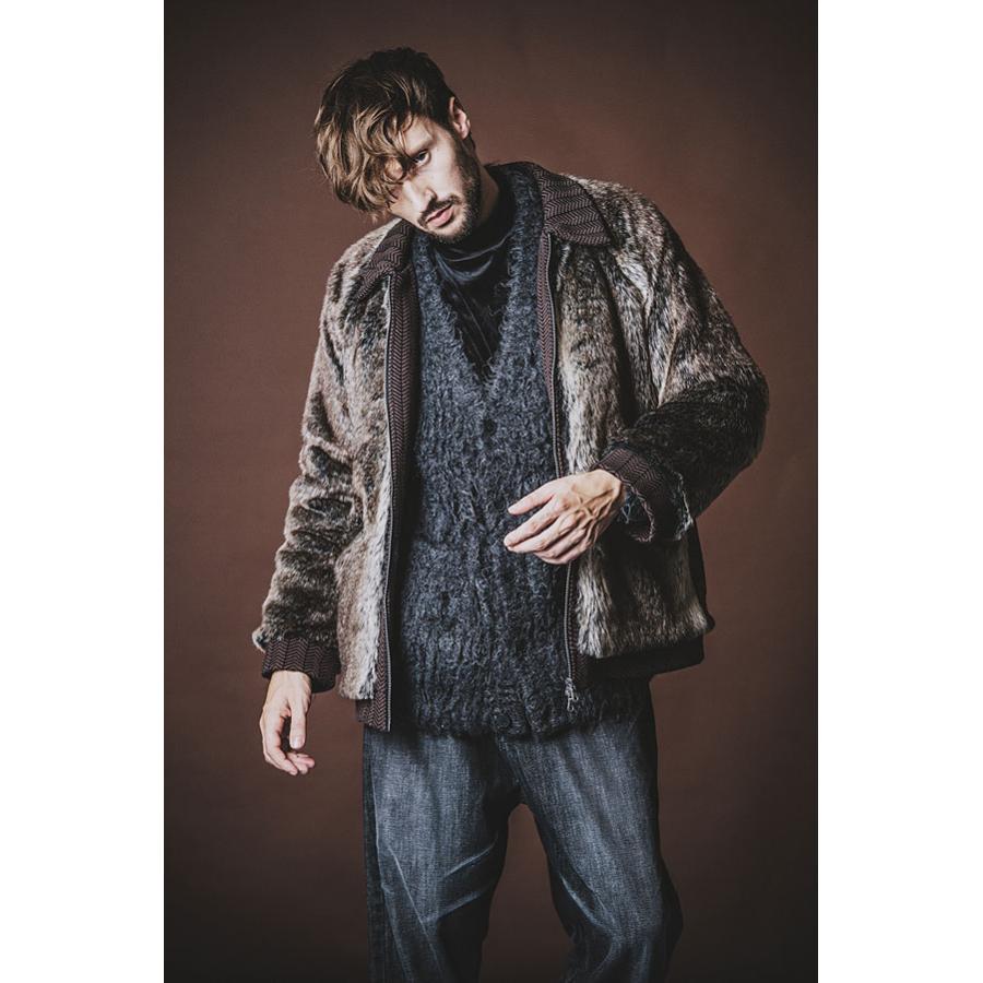 NO ID. SALE セール ノーアイディー ジャケット フェイクファー