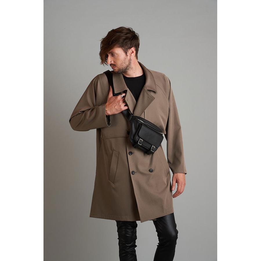 SALE セール 軋ん ノーアイディー ベルトバッグ NO ID. カウレザー  