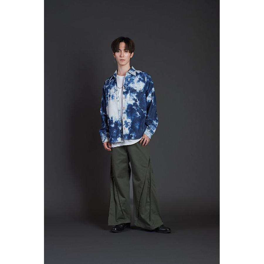 NO ID.（ノーアイディー） SALE セール パンツ フレアZIP-PT メンズ